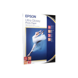 EPSON ULTRA brillant photo  papier inkjet 300g/m2 A4 15 feuilles pack de 1