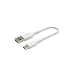BELKIN BOOST CHARGE USB-A to USB-C Cable Braided 1M White redeal.fr