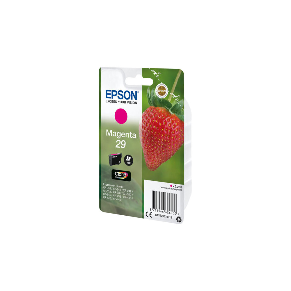 EPSON 4LB Singlepack Magenta 29 Claria Home Ink