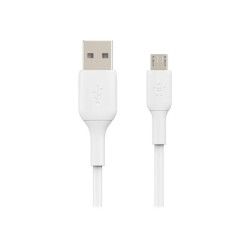 BELKIN BOOST CHARGE Micro-USB to USB-A Cable PVC 1M White redeal.fr