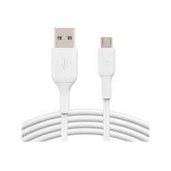 BELKIN BOOST CHARGE Micro-USB to USB-A Cable PVC 1M White redeal.fr