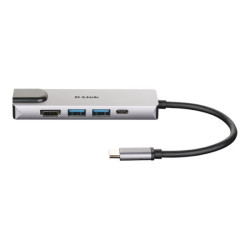 D-LINK USB-C 5-en-1 HDMI charging redeal.fr