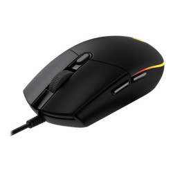 LOGITECH Gaming Mouse G203 LIGHTSYNC Mouse optical 6 buttons wired USB black redeal.fr