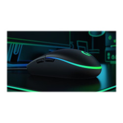 LOGITECH Gaming Mouse G203 LIGHTSYNC Mouse optical 6 buttons wired USB black redeal.fr