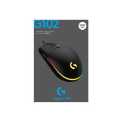 LOGITECH G102 LIGHTSYNC - BLACK - EER redeal.fr