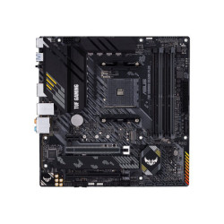 ASUS TUF GAMING B550M-PLUS mATX MB PCIe 4.0 dual M.2 10 DrMOS power stages 2.5Gb Ethernet HDMI DisplayPort SATA 6Gbps