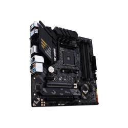 ASUS TUF GAMING B550M-PLUS mATX MB PCIe 4.0 dual M.2 10 DrMOS power stages 2.5Gb Ethernet HDMI DisplayPort SATA 6Gbps
