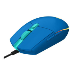 LOGITECH Gaming Mouse G203 LIGHTSYNC Mouse optical 6 buttons wired USB blue redeal.fr