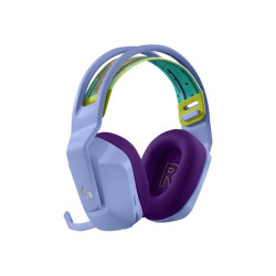 LOGITECH G G733 LIGHTSPEED Wireless RGB Gaming Headset Headset full size 2.4 GHz wireless lilac redeal.fr