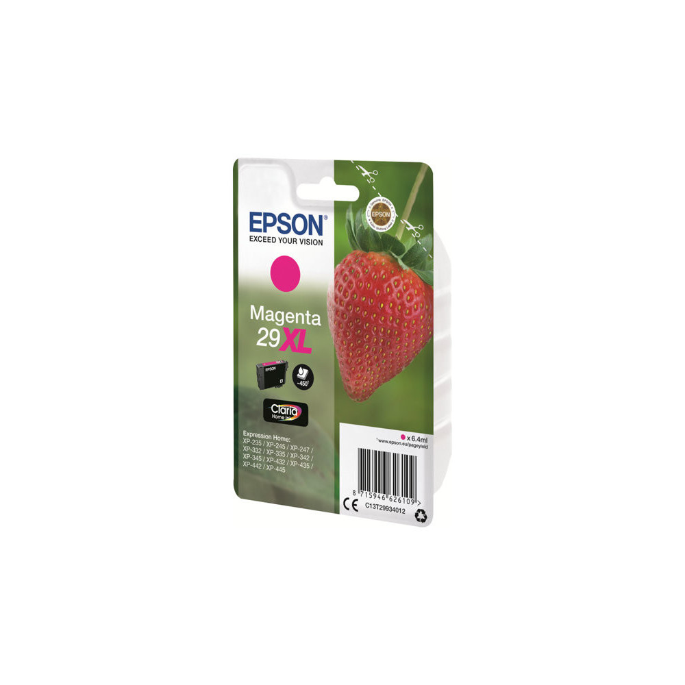 EPSON 4LB Singlepack Magenta 29XL Claria Home Ink