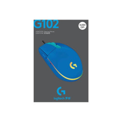 LOGITECH G102 Lightsync Blue EER redeal.fr
