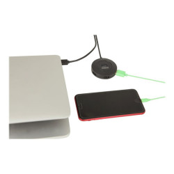 URBAN FACTORY MINEE 4-Port USB 2.0 Hub Black redeal.fr