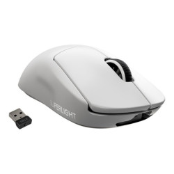 LOGITECH PRO X SUPERLIGHT Wireless Gaming Mouse - WHITE - EER2 redeal.fr