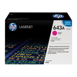 HP 643A original Colour LaserJet Toner cartridge Q5953A magenta standard capacity 10.000 pages 1-pack