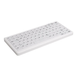 CHERRY AK-C4110F-FU1-W/FR Wireless keyboard compact without numpad washable USB white (FR) redeal.fr