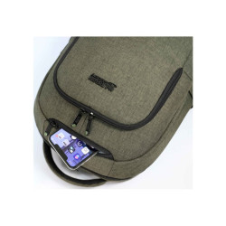 URBAN FACTORY Cyclee City Edition Ecologic Backpack For Notebook 15.6p Kaki redeal.fr