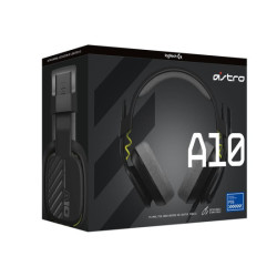 LOGITECH Astro Gaming A10 Gen 2 Headset full size wired 3.5 mm jack black redeal.fr