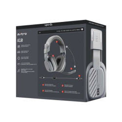 LOGITECH Astro Gaming A10 Gen 2 Headset full size wired 3.5 mm jack grey redeal.fr