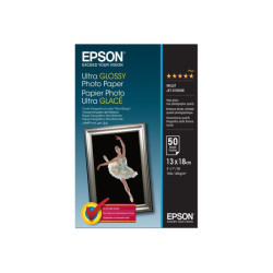 EPSON S041944 Ultra brillant photo  papier inkjet 300g/m2 130x180mm 50 feuilles pack de 1