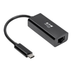 EATON TRIPPLITE USB-C to Gigabit Network Adapter with Thunderbolt 3 Compatibility Black redeal.fr