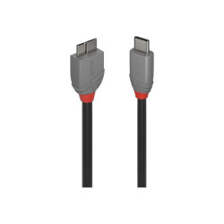 LINDY 0.5m USB 3.2 Type C to Micro-B Cable Anthra Line redeal.fr
