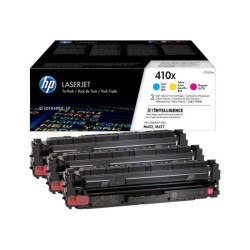 HP 410X original LaserJet Toner cartridge CF325XM Cyaan Magenta Yellow High Yield 3-pack