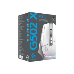 LOGITECH G502 X PLUS - WHITE/PREMIUM - EER2 redeal.fr