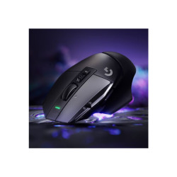 LOGITECH G G502 X LIGHTSPEED Mouse optical 8 buttons wireless 2.4 GHz USB LOGITECH LIGHTSPEED receiver black redeal.fr