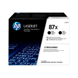 HP 87X original LaserJet Toner cartridge CF287XD Black High Yield 2-pack