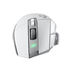 LOGITECH G G502 X LIGHTSPEED Mouse optical 8 buttons wireless 2.4 GHz USB LOGITECH LIGHTSPEED receiver white redeal.fr