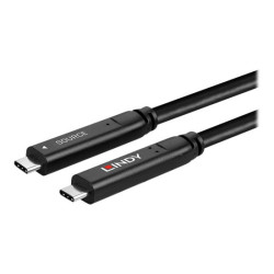 LINDY 10m USB 3.2 Gen 1 & DP 1.4 Type C Hybrid Cable redeal.fr
