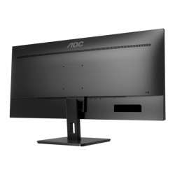 AOC U34E2M  Écran LED - 34" - 3440 x 1440 WQHD @ 100 Hz - VA - 300 cd/m² - 4000:1 - 4 ms - 2xHDMI, DisplayPort - noir