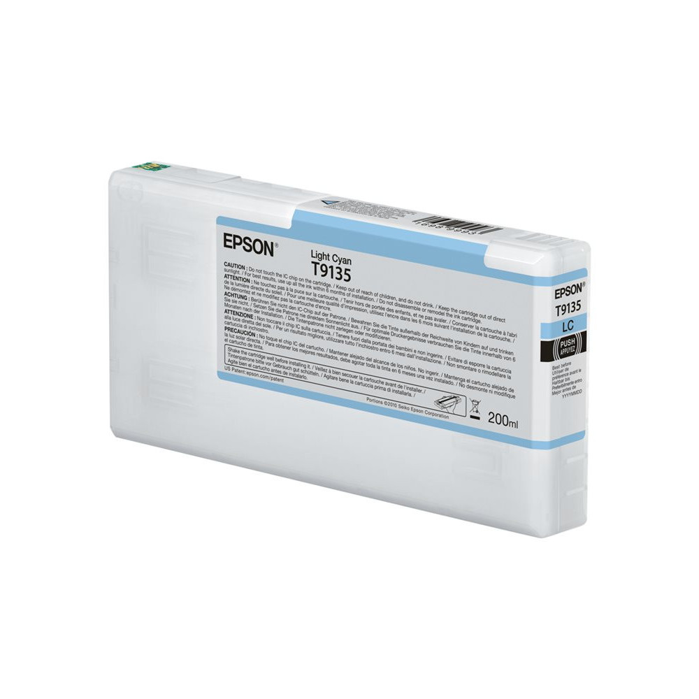 EPSON T9135 Light Cyan Ink Cartridge 200ml