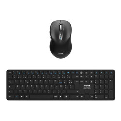 PORT DESIGNS Bluetooth Keyboard & Mouse pack Bundle 900903R + 900707 redeal.fr
