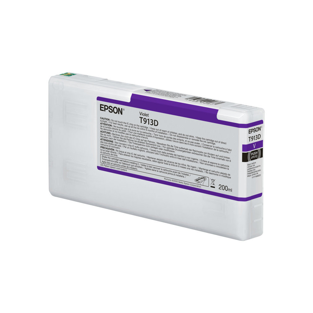 EPSON 5LB T913D Violet Ink Cartridge 200ml