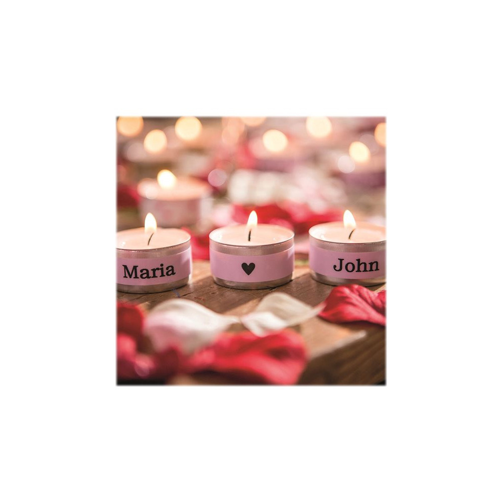 BROTHER Ruban laminé Noir sur Rose Pastel 12mm (4m) redeal.fr