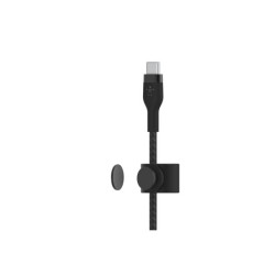BELKIN USB-C to USB-C Braided Silicone White Black Mix 1m Twin Pack redeal.fr