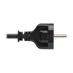 EATON TRIPPLITE PDU Power Cord C13 to Schuko CEE 7/7 - 10A 250V H05VV-F 1M 3.28 FT. Black redeal.fr