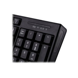 TNB CLASSY Rechargeable wireless keyboard Bluetooth + USB-A 2.4Ghz AZERTY (FR) redeal.fr
