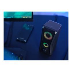 TRUST Enceintes JAVV 2.0 RGB noire redeal.fr