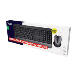 TRUST Pack clavier & souris sans fil TREZO (FR) redeal.fr