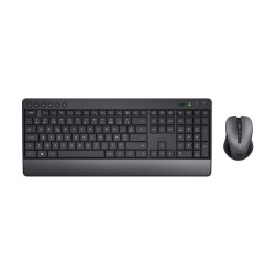 TRUST Pack clavier & souris sans fil TREZO (FR) redeal.fr