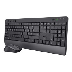 TRUST Pack clavier & souris sans fil TREZO (FR) redeal.fr