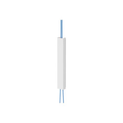 NEOMOUNTS Magnetic Cable Cover for sit/stand desk frames multiple cables white redeal.fr