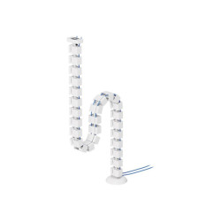 NEOMOUNTS Cable Spine Organizer for sit/stand desk frames magnet mounted white redeal.fr