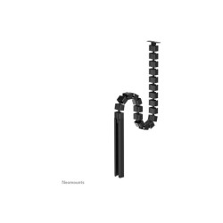 NEOMOUNTS Cable Spine Organizer for sit/stand desk frames screw mounted magnetic channel black redeal.fr
