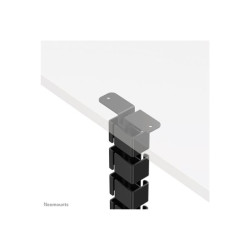 NEOMOUNTS Cable Spine Organizer for sit/stand desk frames screw mounted magnetic channel black redeal.fr