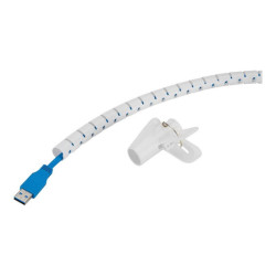 NEOMOUNTS Spiral Cable Wrap 15mm multiple cables white redeal.fr