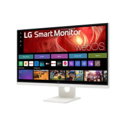 LG 27U731SA-W 27p Smart Monitor UHD IPS WebOS 60Hz 5ms 350cd/m2 HDMI2.1x2 USB C PD 65W redeal.fr