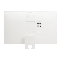 LG 27U731SA-W 27p Smart Monitor UHD IPS WebOS 60Hz 5ms 350cd/m2 HDMI2.1x2 USB C PD 65W redeal.fr